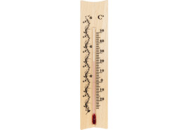 термометр внутренний деревянный 185x40 мм