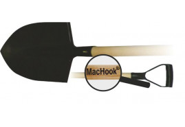 MacHook лопата штыковая остроконечная с черенком  PH-Y черная